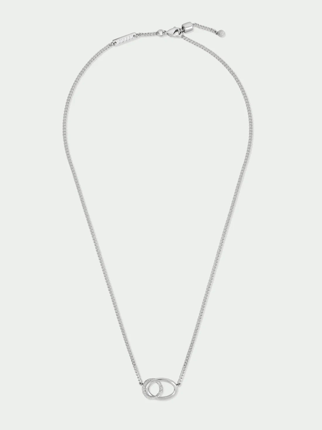 Silver rhythm necklace