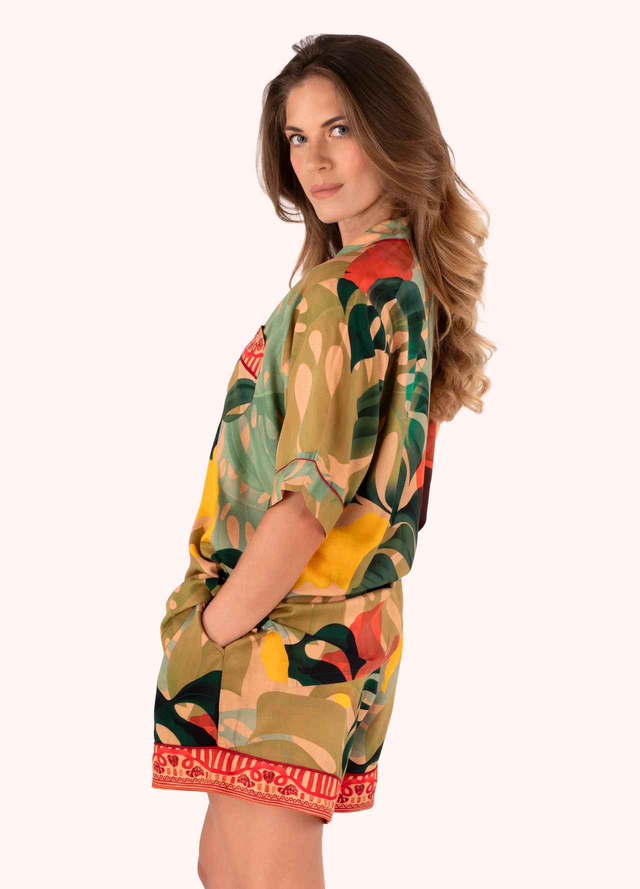 Exotic Leaves Pyjamas