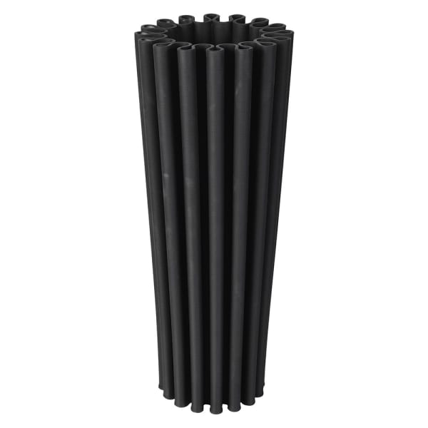 Black Large Athena Vase