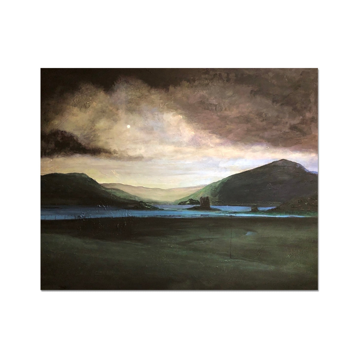 A Brooding Castle Stalker Artist Proof Collector Print - All Art Prints - Scotland