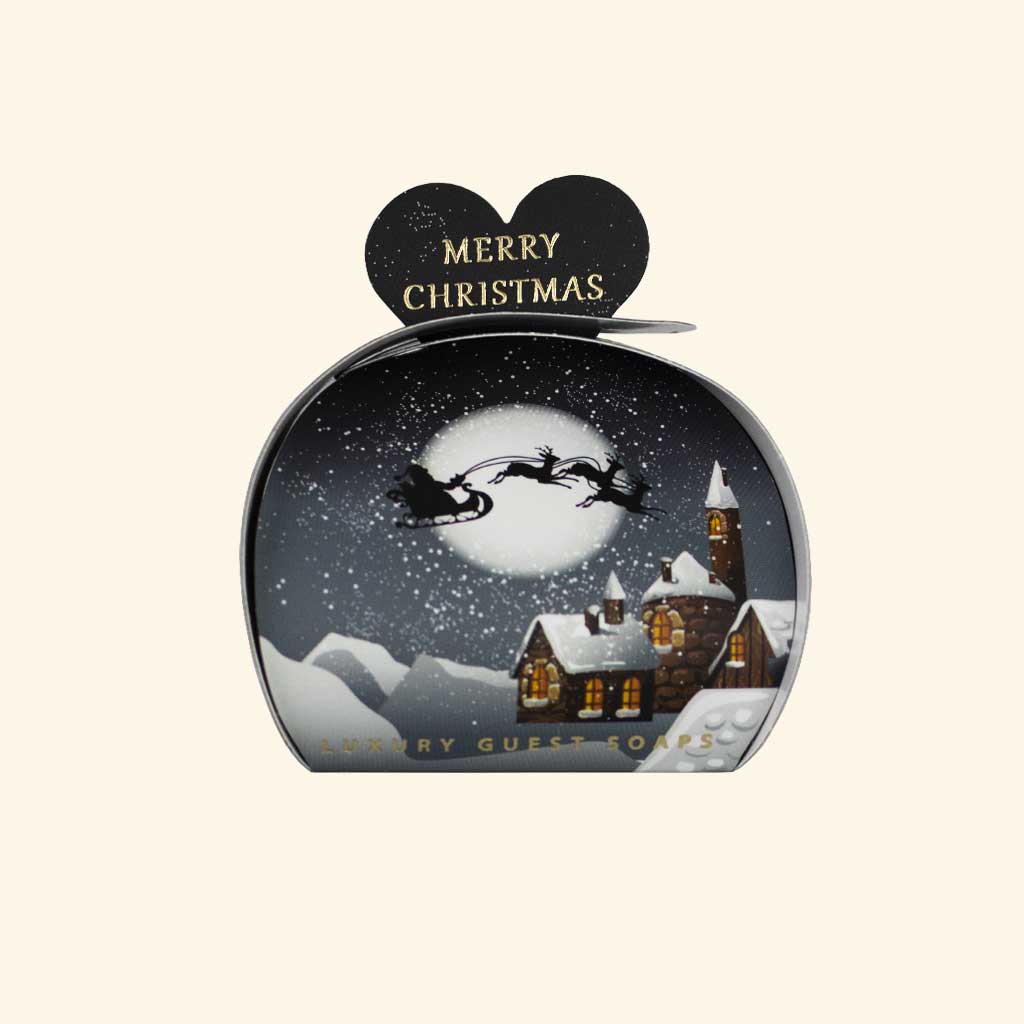 Winter Village Mulled Wine Luxury Guest Soaps