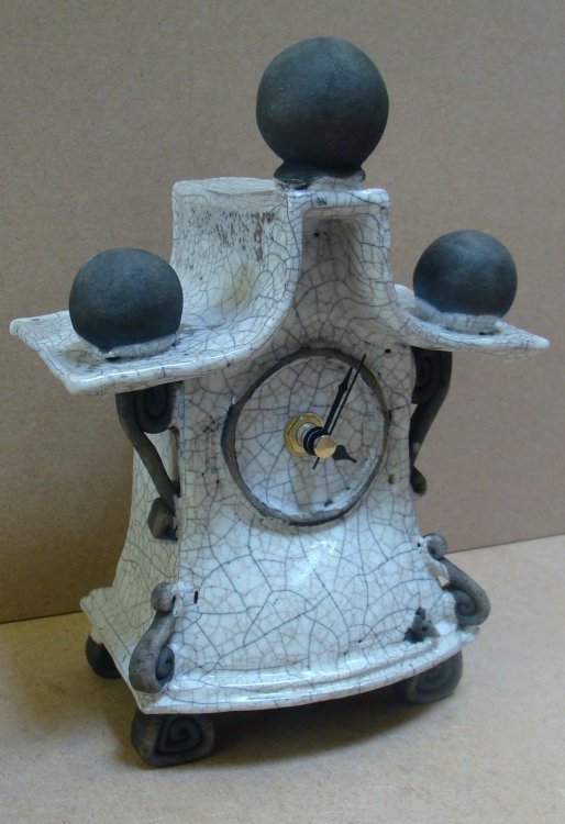 Small White Clock