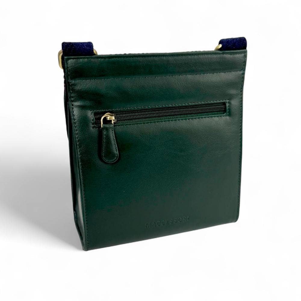 Harris Tweed Medium Satchel Bag Baird Check