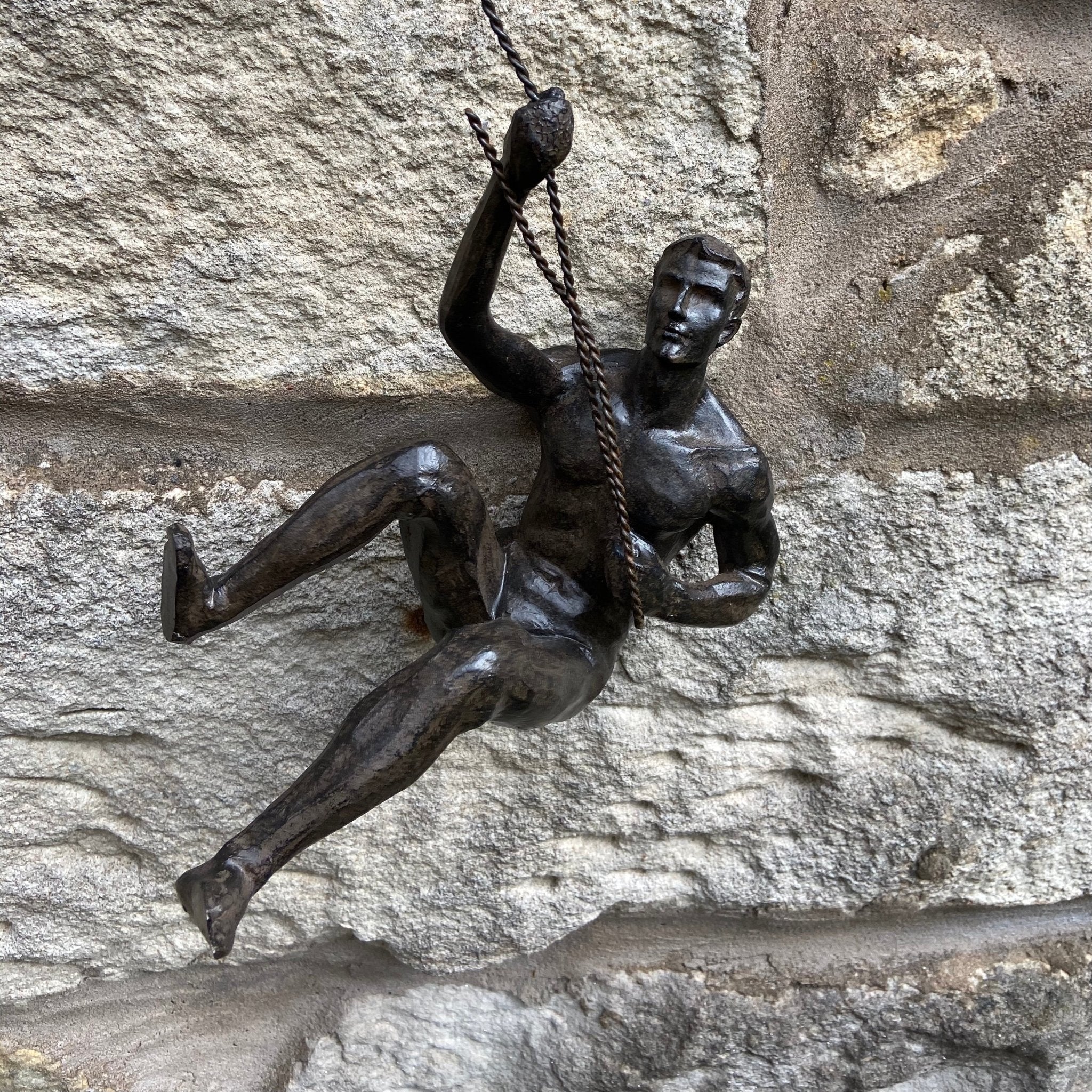 Abseiling Man - The Nancy Smillie Shop - Art, Jewellery & Designer Gifts Glasgow