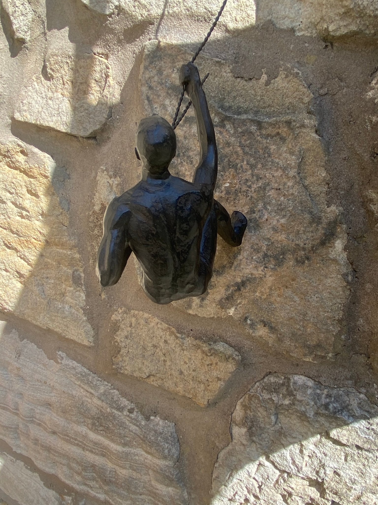 Abseiling Man - The Nancy Smillie Shop - Art, Jewellery & Designer Gifts Glasgow