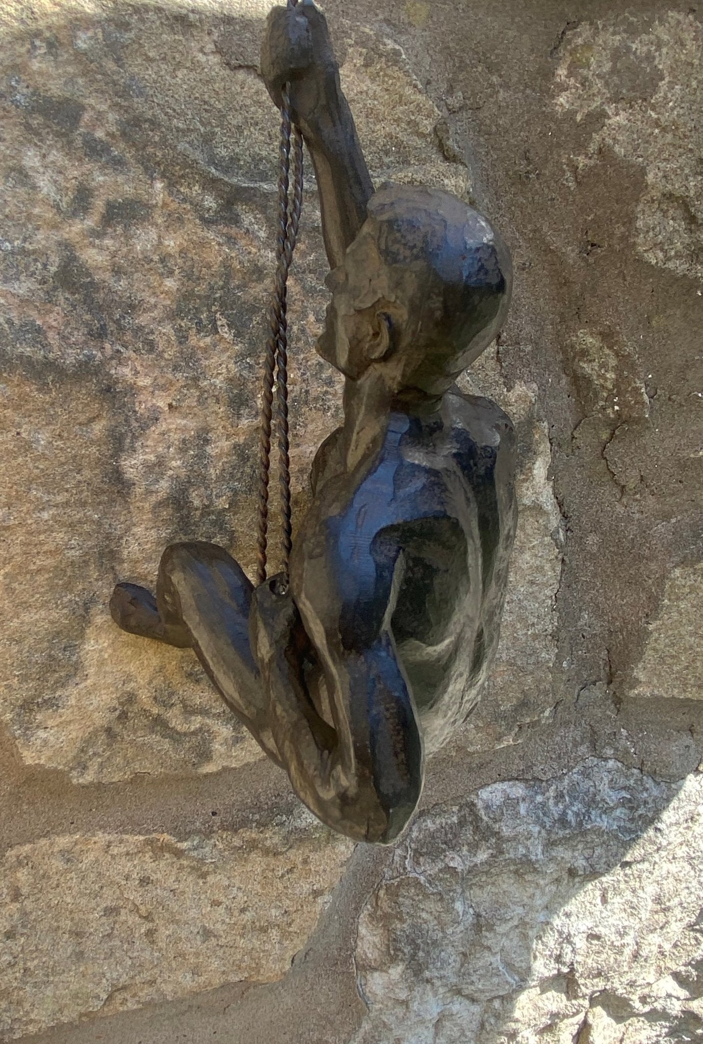 Abseiling Man - The Nancy Smillie Shop - Art, Jewellery & Designer Gifts Glasgow