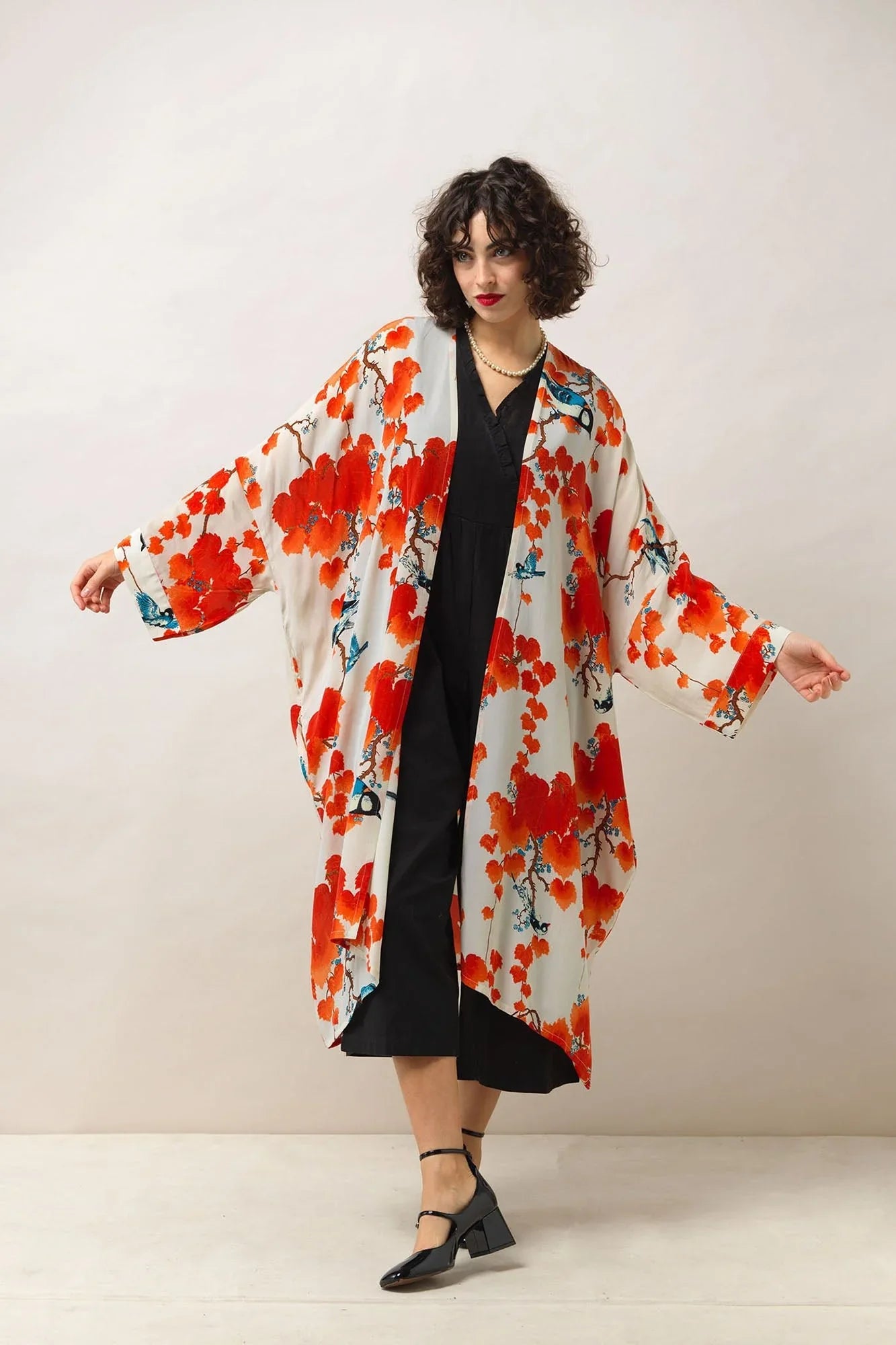 Acer Red Grande Kimono - Clothing - Scotland