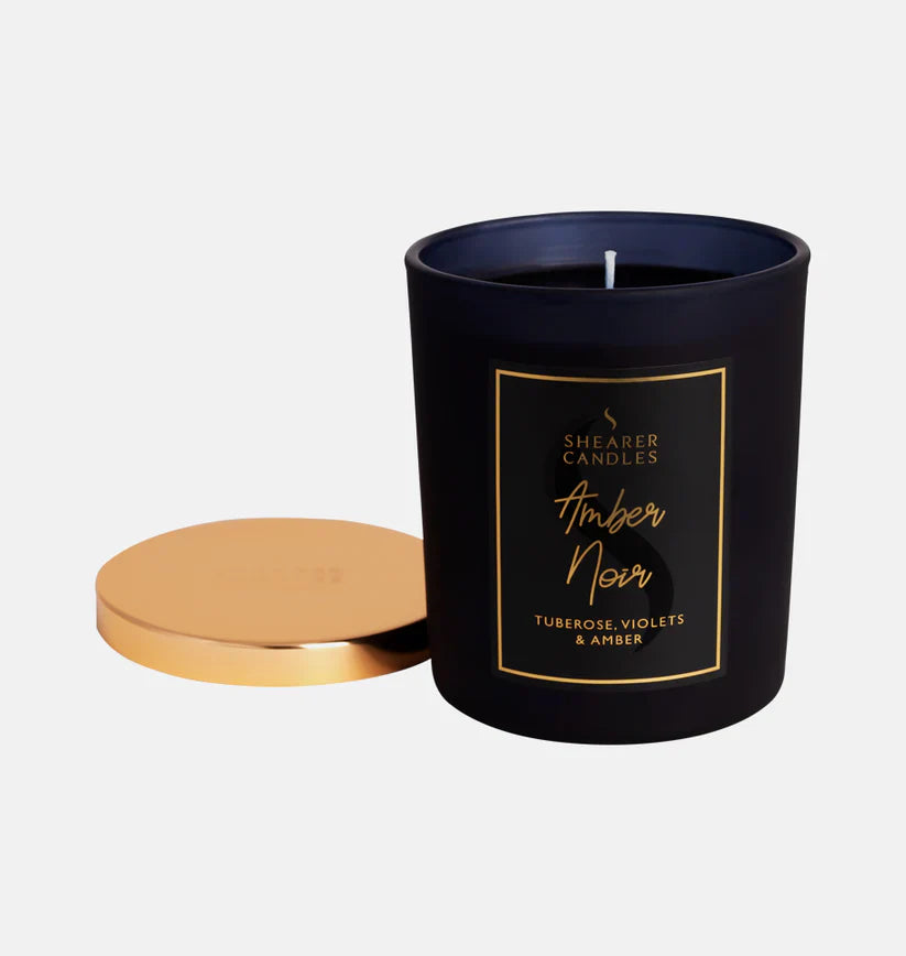Amber Noir Jar Candle | The Nancy Smillie Shop - Art, Jewellery & Designer Gifts Glasgow Scotland
