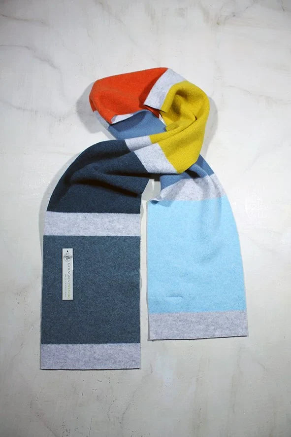 Aquamarine pallette scarf - Scarves! - Scotland