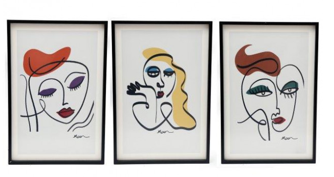 Art Deco framed print