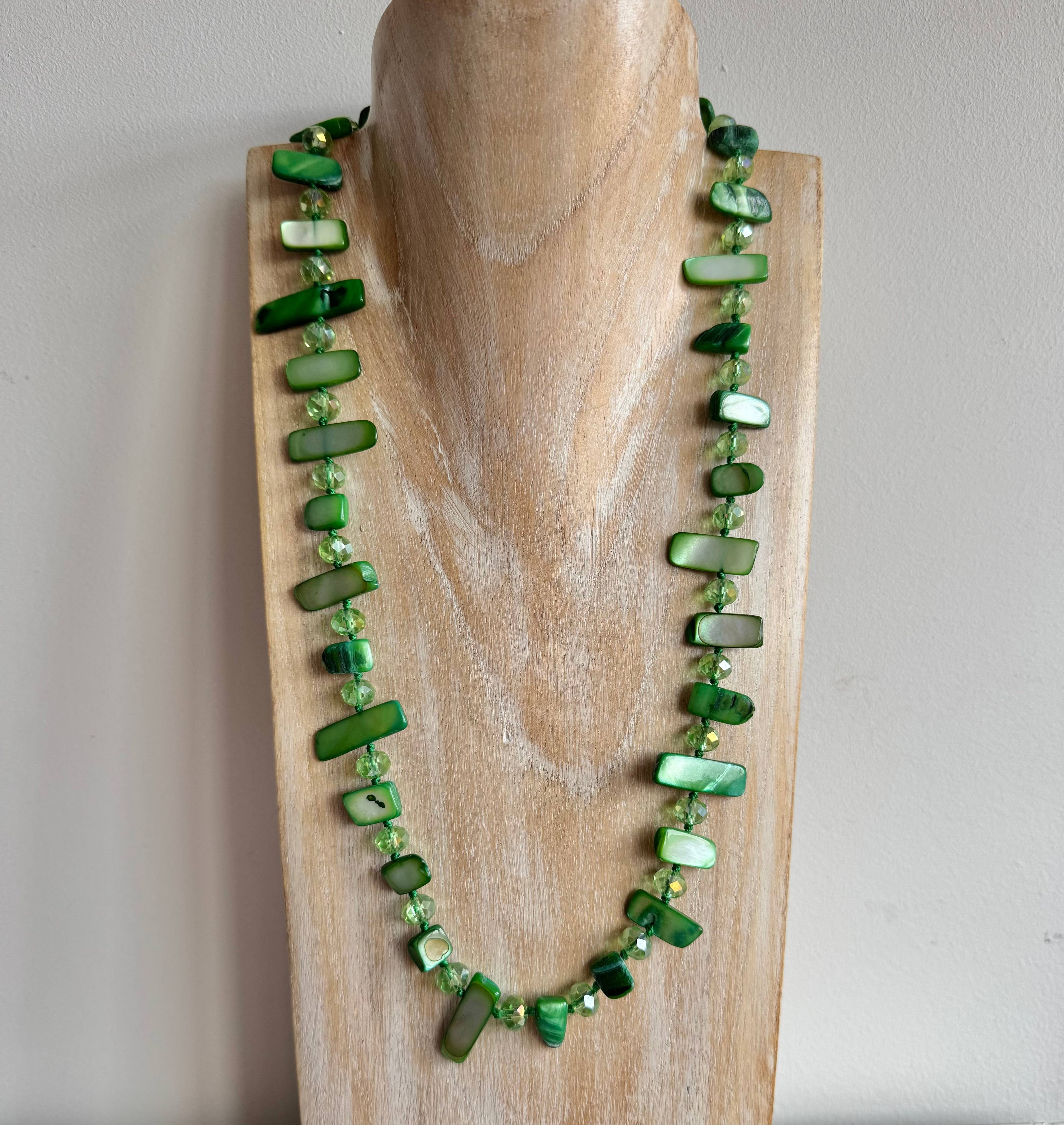 The Green Island Shell Necklace