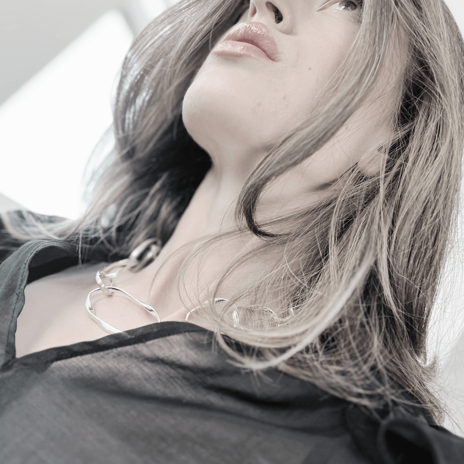Elysian IN:STORE 2-tone Short Organic Necklace Gold Plating