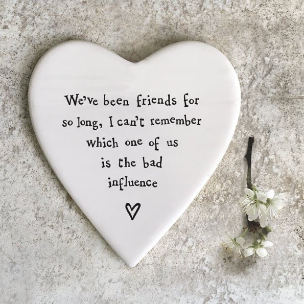Bad Influence Coaster - The Nancy Smillie Shop - Art, Jewellery & Designer Gifts Glasgow
