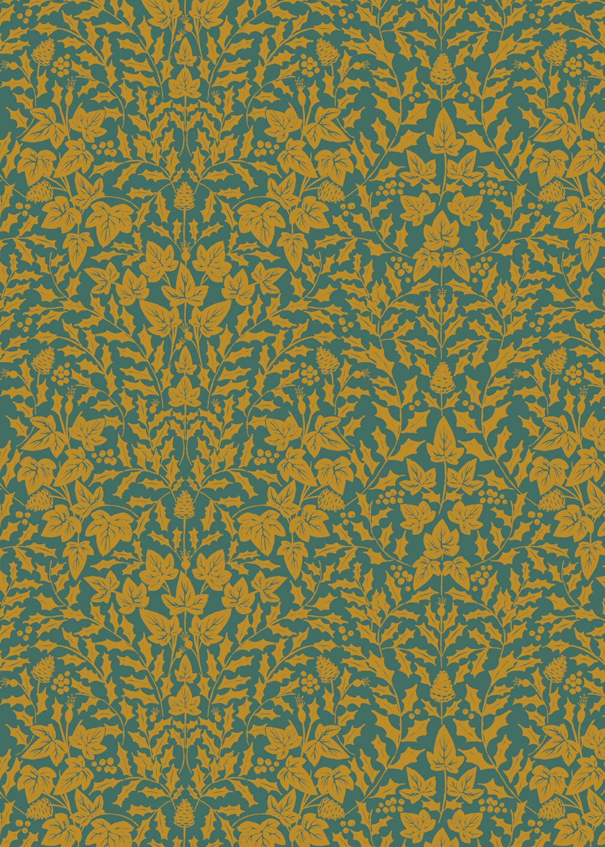 Baroque Xmas Wrapping Paper - All our cards! - we can send them for you. - Scotland