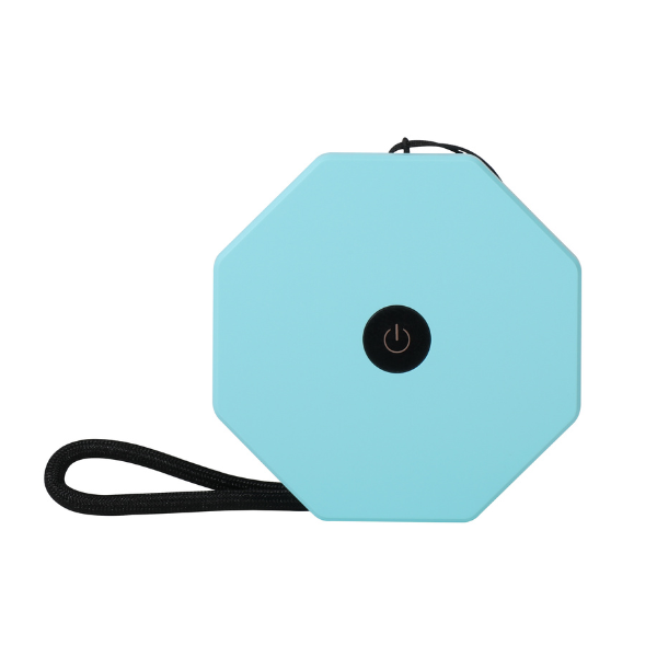 Mini Twist Hexagon Lamp: Walnut Drift