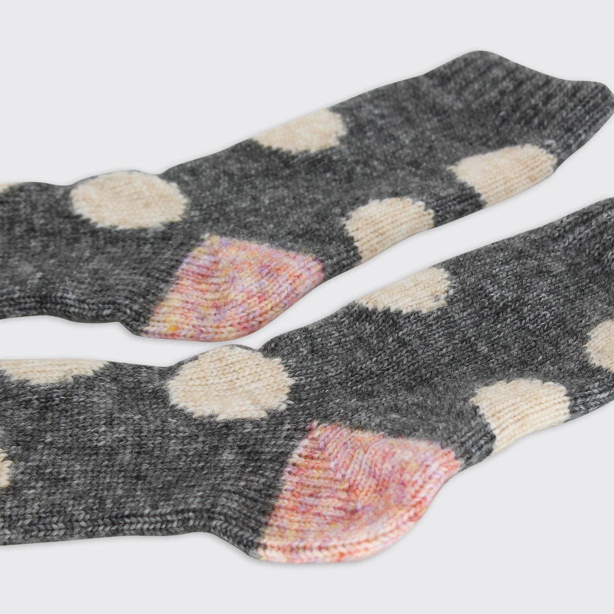 Big Spot Thick Knit Socks - Gifts Under £10 - Scotland