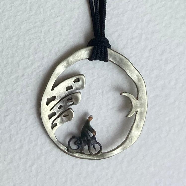 Bike Necklace - The Nancy Smillie Shop - Art, Jewellery & Designer Gifts Glasgow