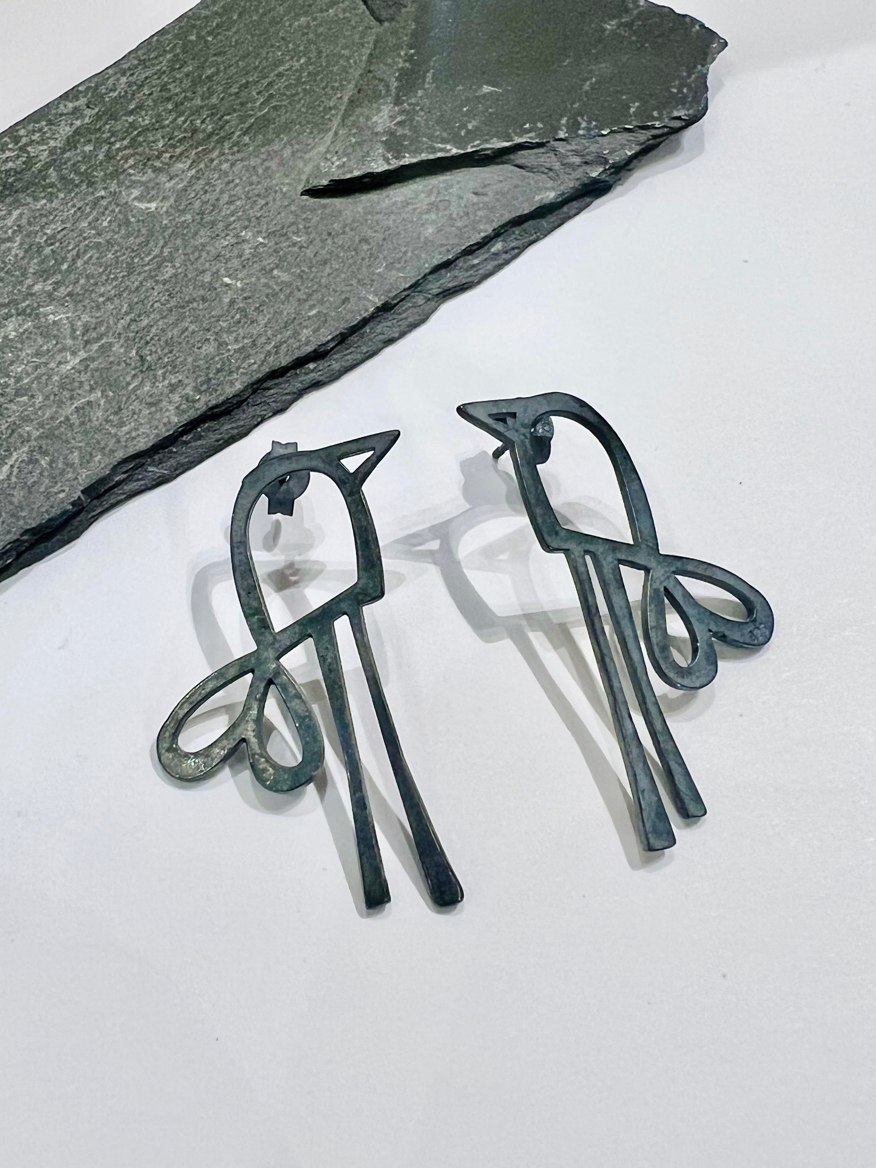 Bird Earrings - Jewellery - Scotland