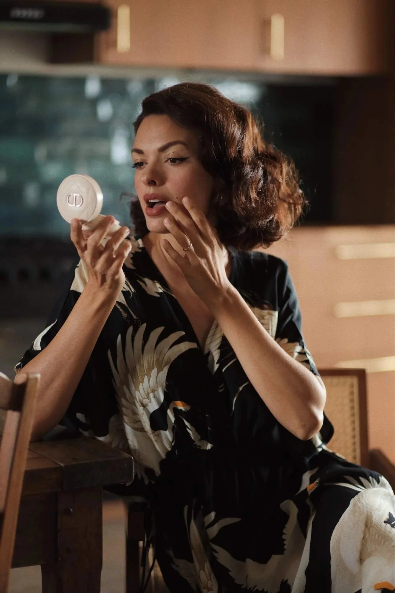 Black String Stork Dress - The Nancy Smillie Shop - Art, Jewellery & Designer Gifts Glasgow