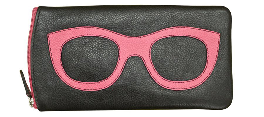 Blak & Pink Glasses Case | The Nancy Smillie Shop - Art, Jewellery & Designer Gifts Glasgow Scotland