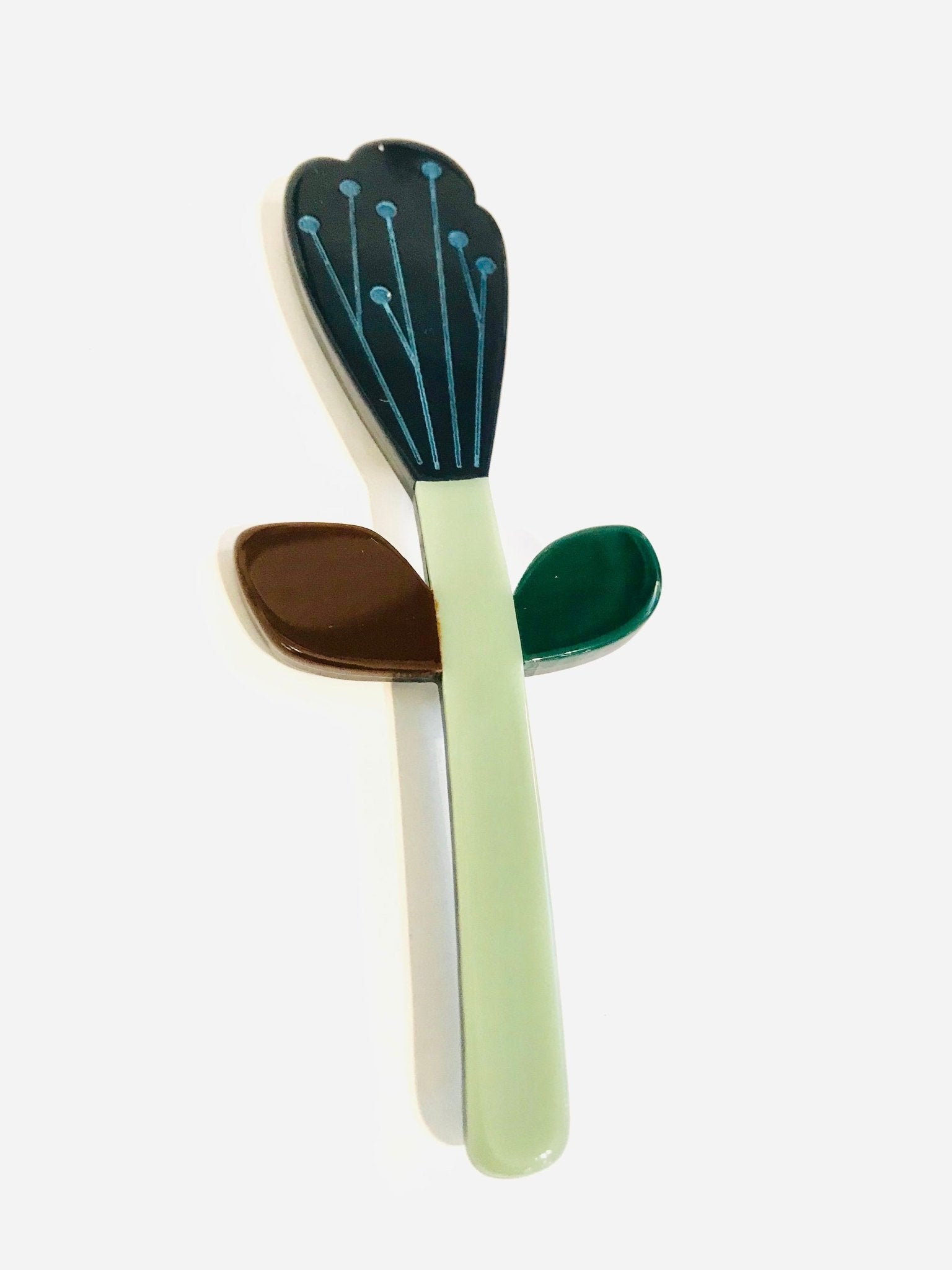 Blue Flower Brooch - The Nancy Smillie Shop - Art, Jewellery & Designer Gifts Glasgow