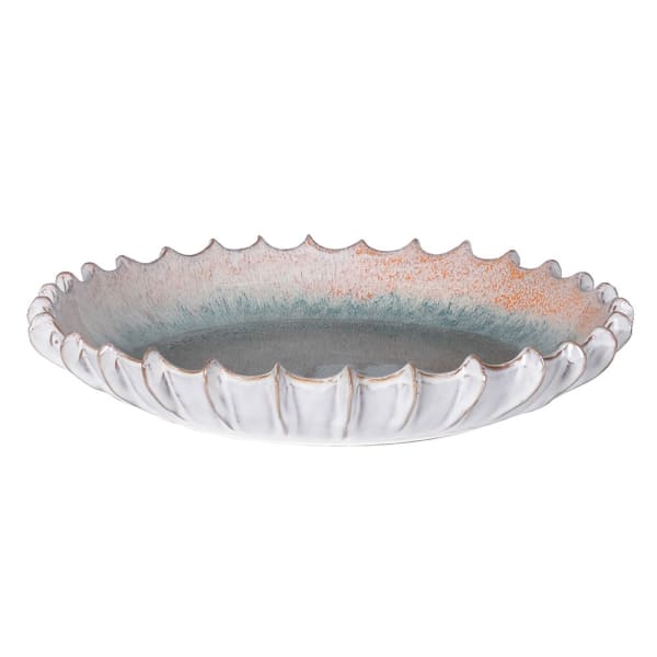 Blue Ombre Ridged Plate - All House & Home - Scotland