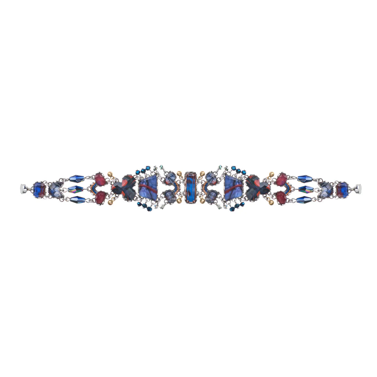 Blue Red Bracelet - Jewellery - Scotland