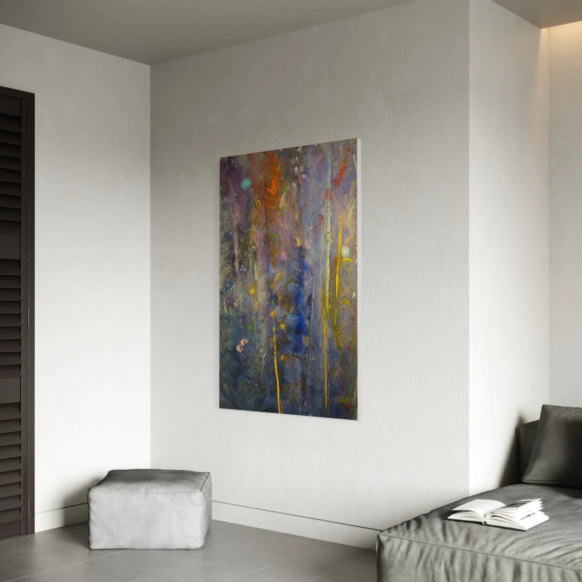 Caringorms Waterfall Abstract | Statement Interior Wall Art from Scotland - All Prints