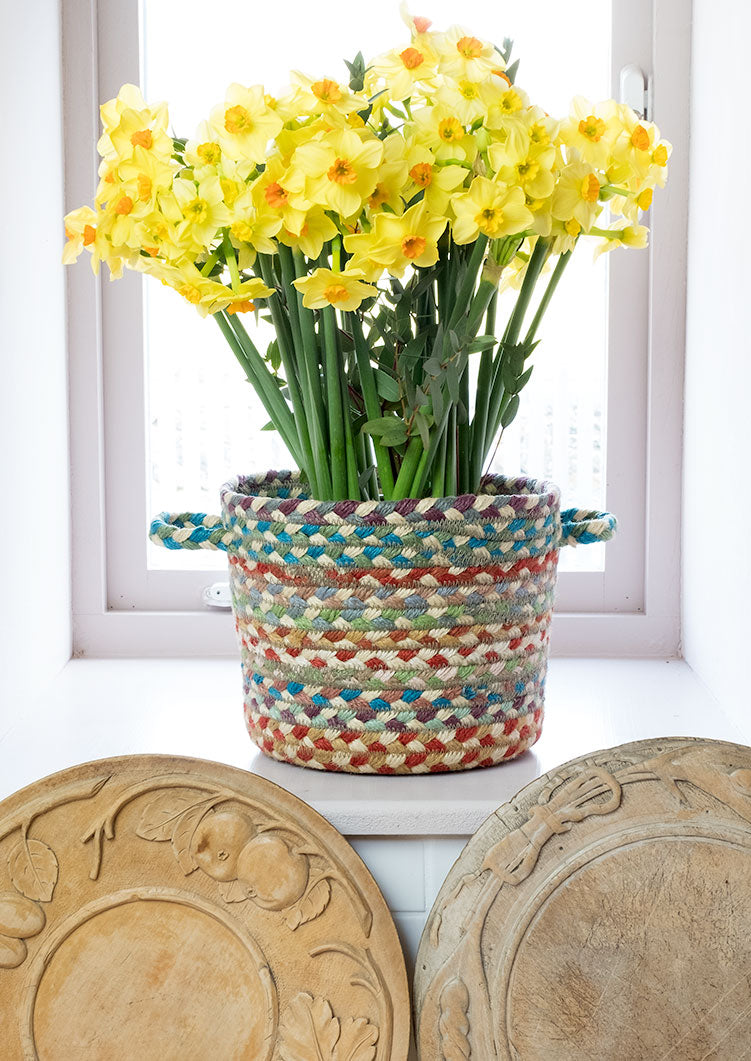 Carnival Medium Basket | The Nancy Smillie Shop - Art, Jewellery & Designer Gifts Glasgow Scotland