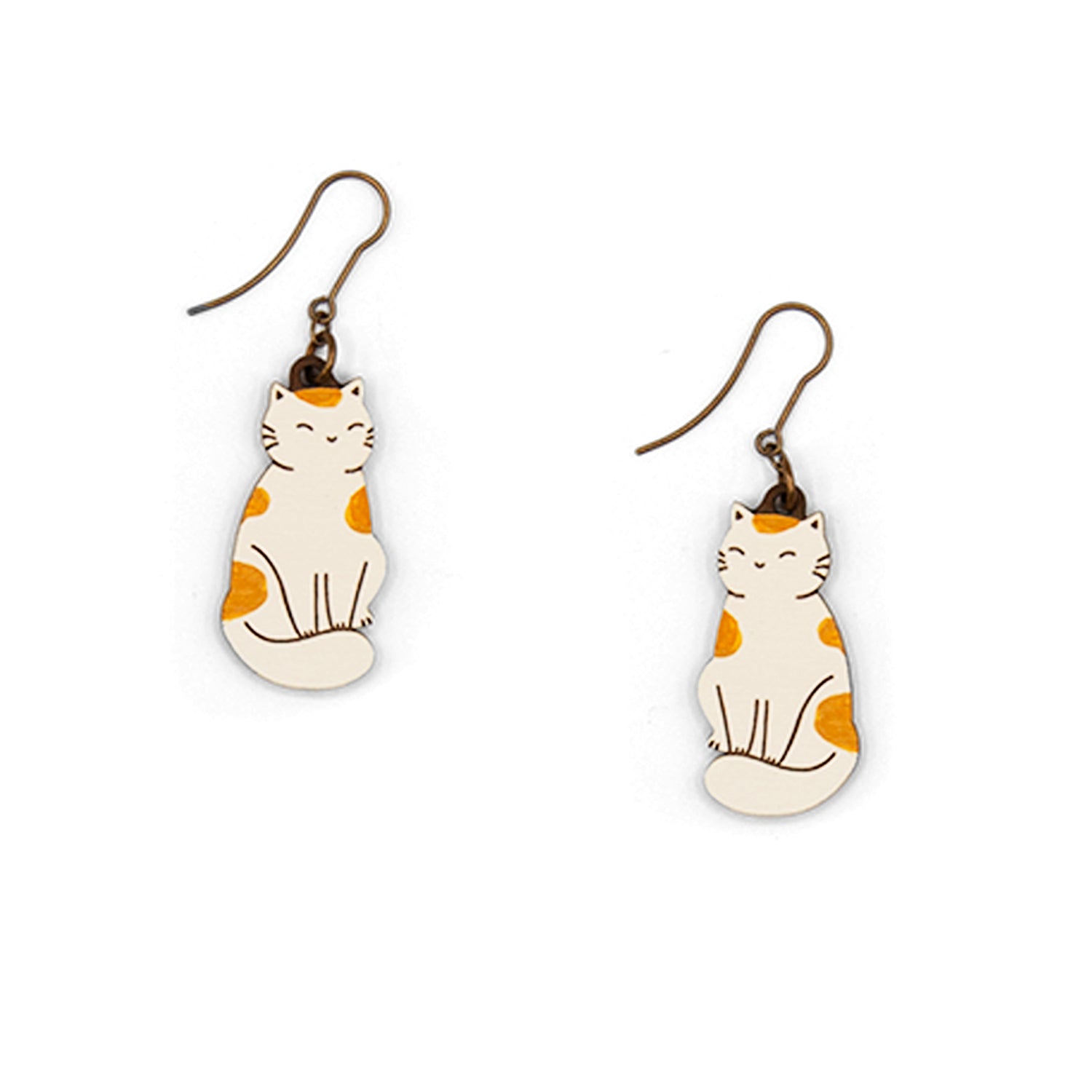 Cat Earrings - The Nancy Smillie Shop - Art, Jewellery & Designer Gifts Glasgow
