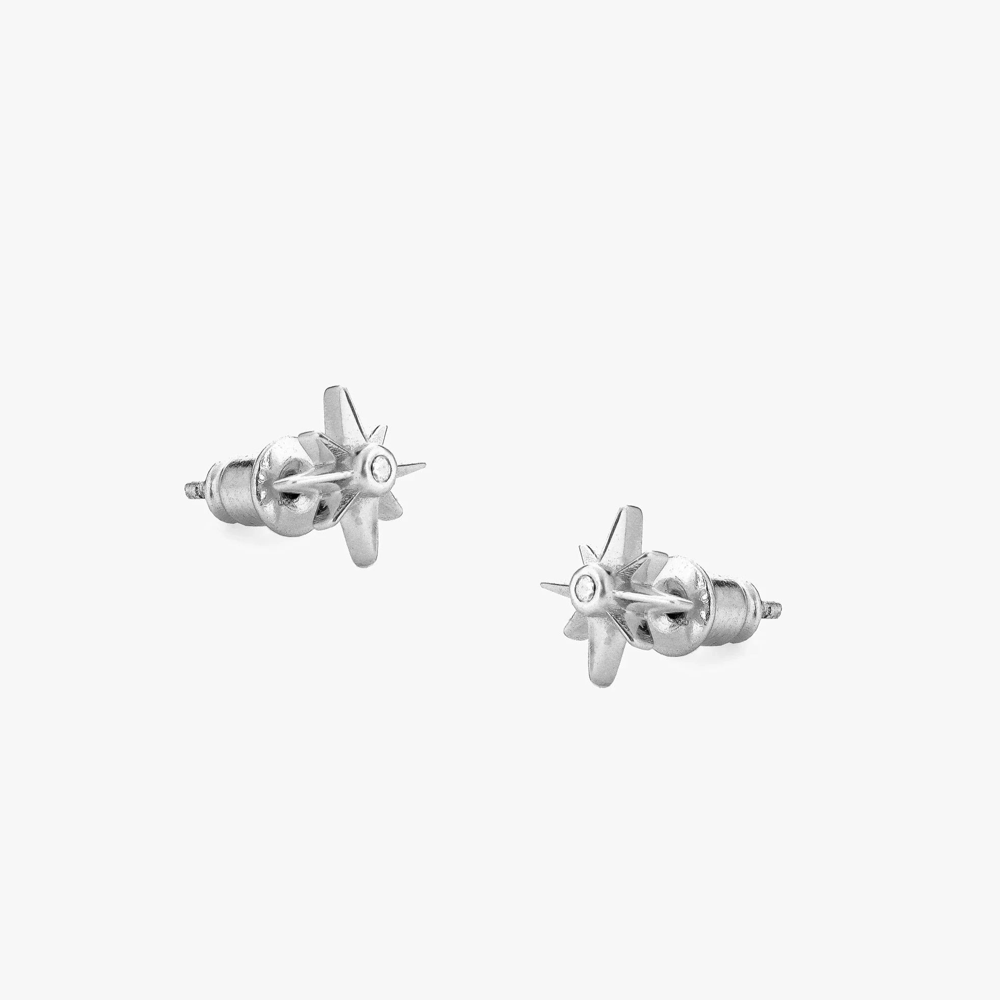 Chance Earrings Silver - The Nancy Smillie Shop - Art, Jewellery & Designer Gifts Glasgow