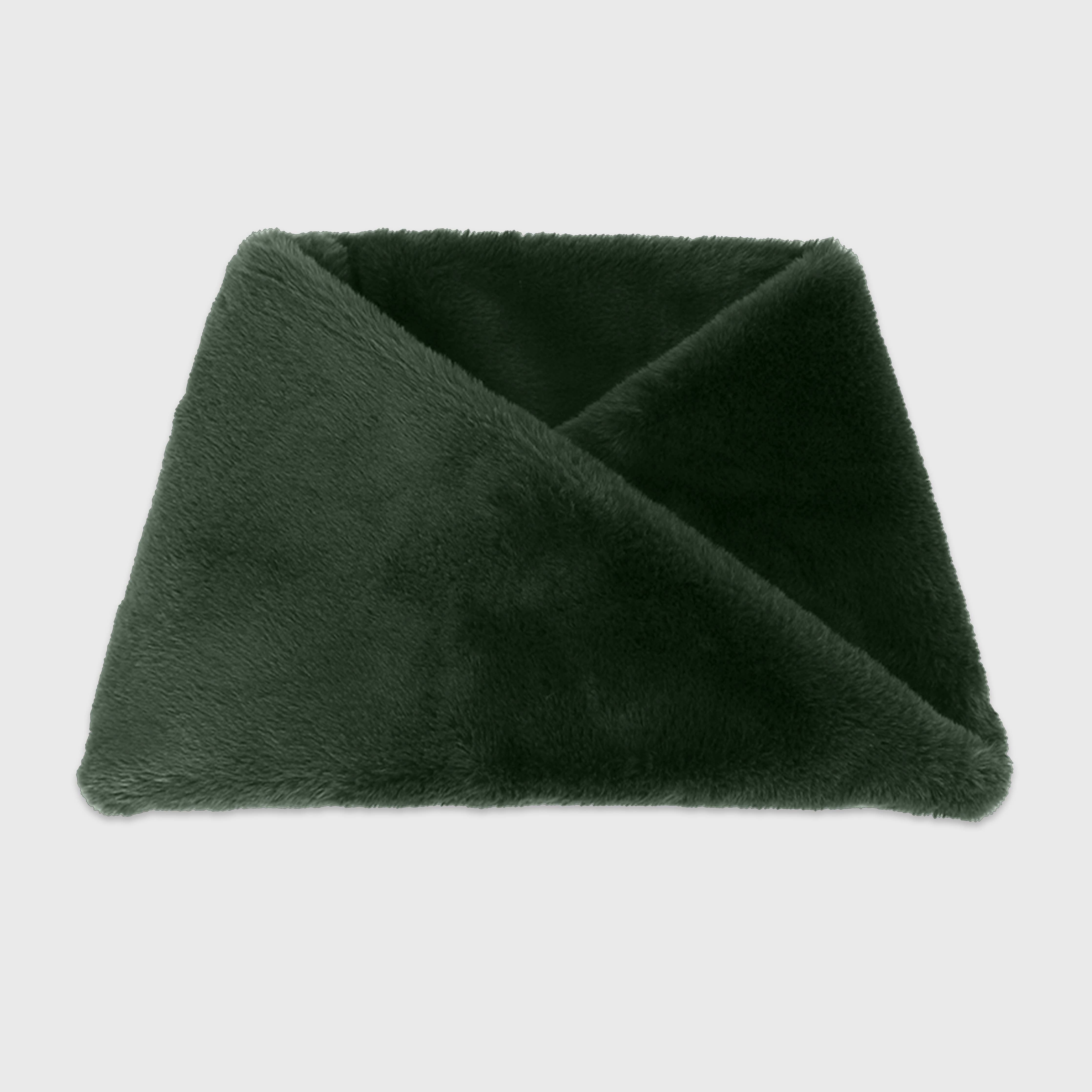 Chunky Faux Fur Snood - Emerald Green - Gifts Under £20 - Scotland