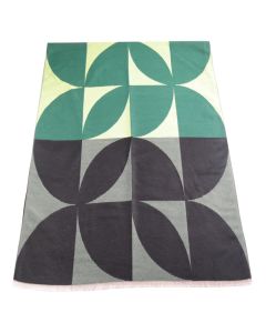 Clover Scarf Green | The Nancy Smillie Shop - Art, Jewellery & Designer Gifts Glasgow Scotland