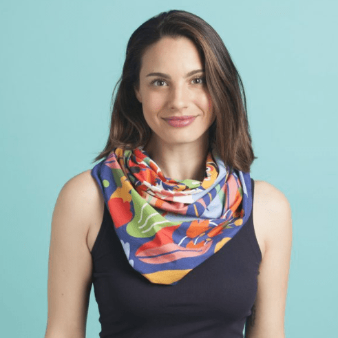 Colourful Scarf - The Nancy Smillie Shop - Art, Jewellery & Designer Gifts Glasgow