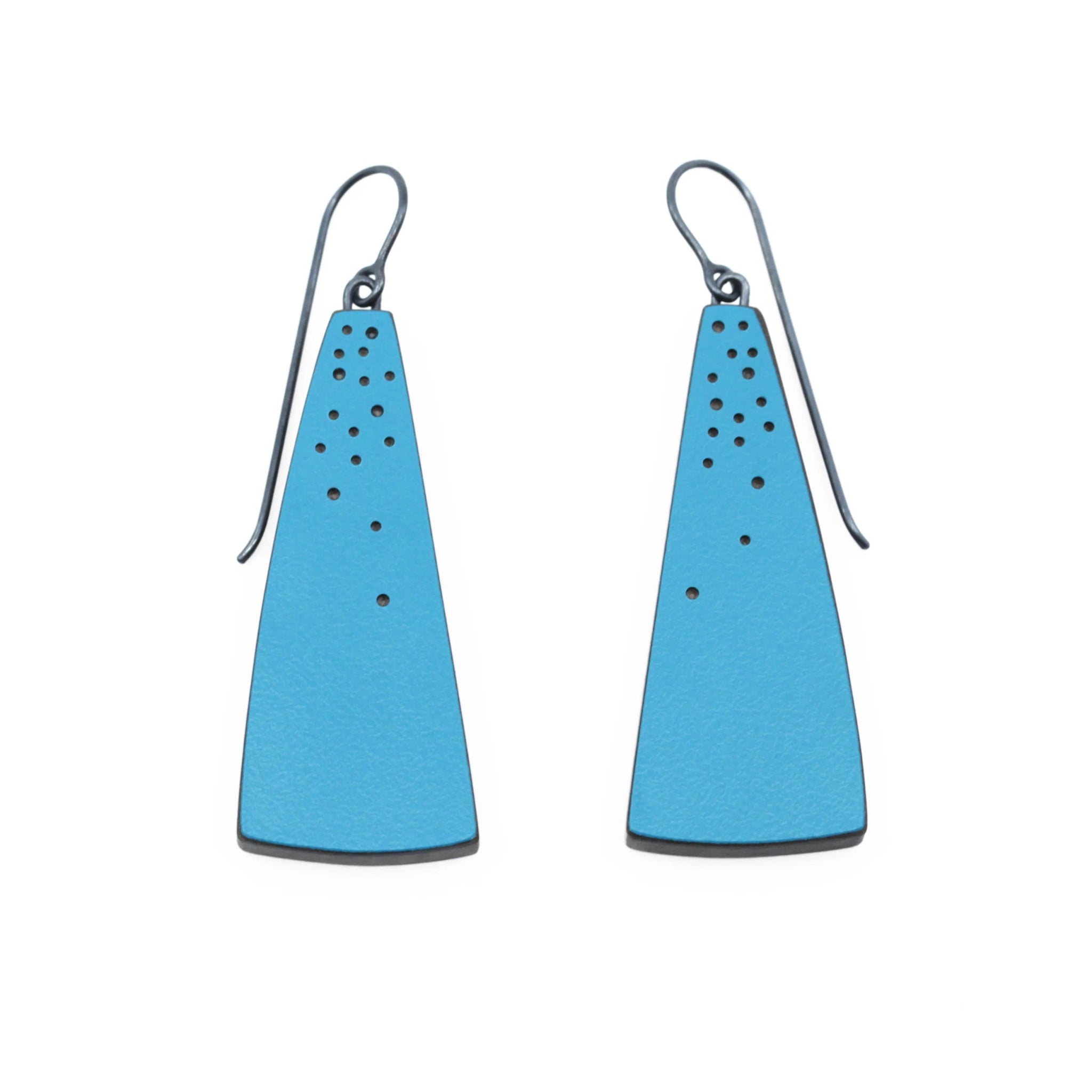 Colourful Wing Earrings Turquoise - The Nancy Smillie Shop - Art, Jewellery & Designer Gifts Glasgow