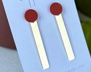Line earrings