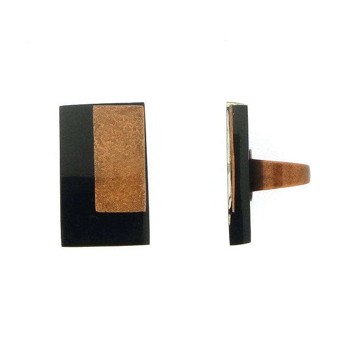 Copper rectangular ring - Jewellery - Scotland