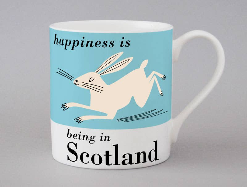 Country & Coast Mugs Scotland: Cycling | Green - Scotland