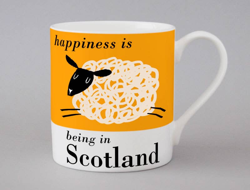 Country & Coast Mugs Scotland: Cycling | Green - Scotland