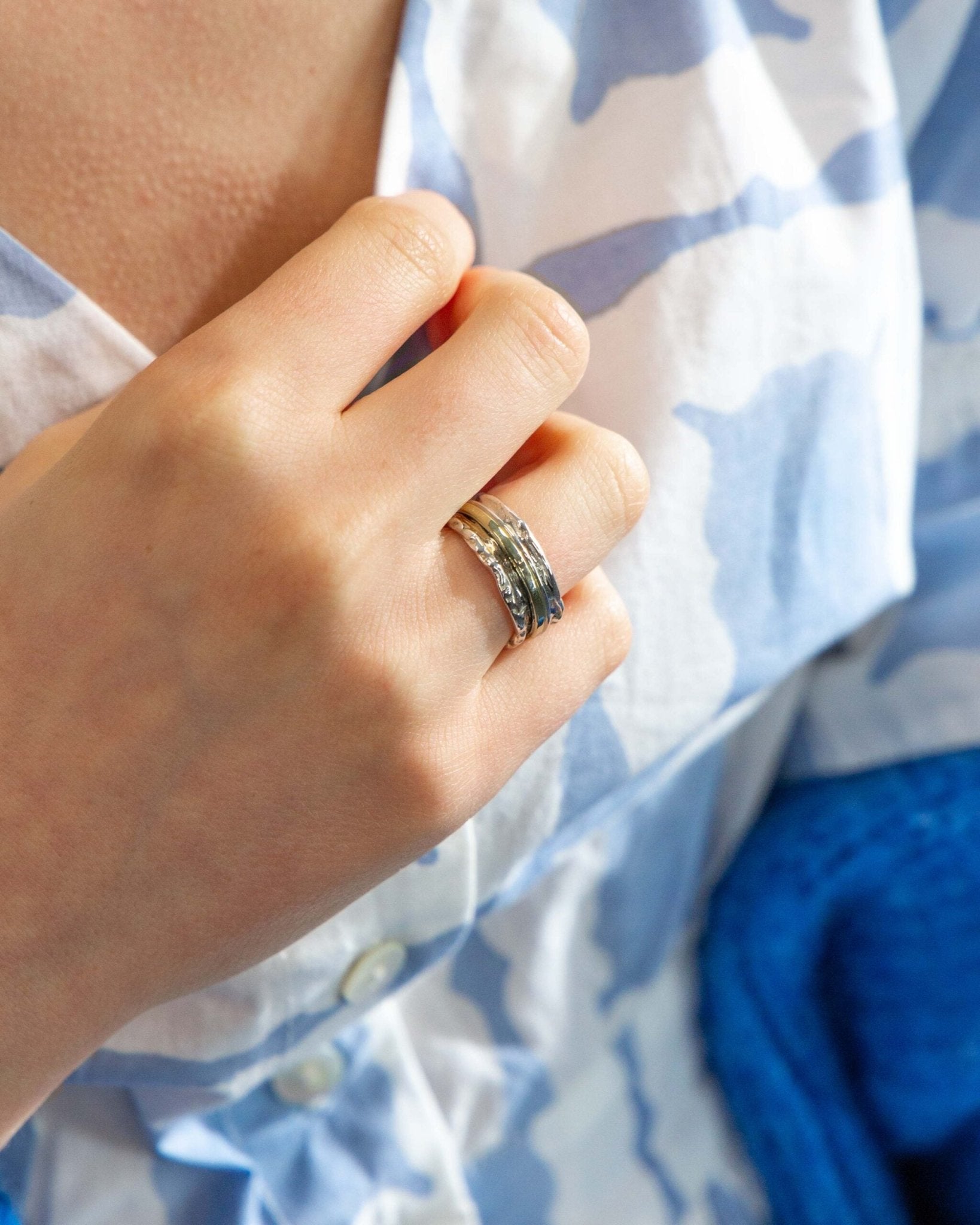 Crown Spinning Ring - The Nancy Smillie Shop - Art, Jewellery & Designer Gifts Glasgow