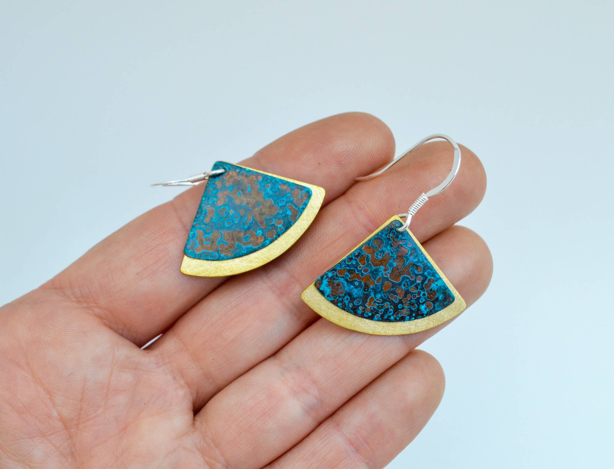 Art Deco Double Drop Earrings