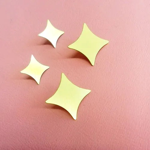 Dina XXS Gold-Plated Earrings | The Nancy Smillie Shop - Art, Jewellery & Designer Gifts Glasgow Scotland