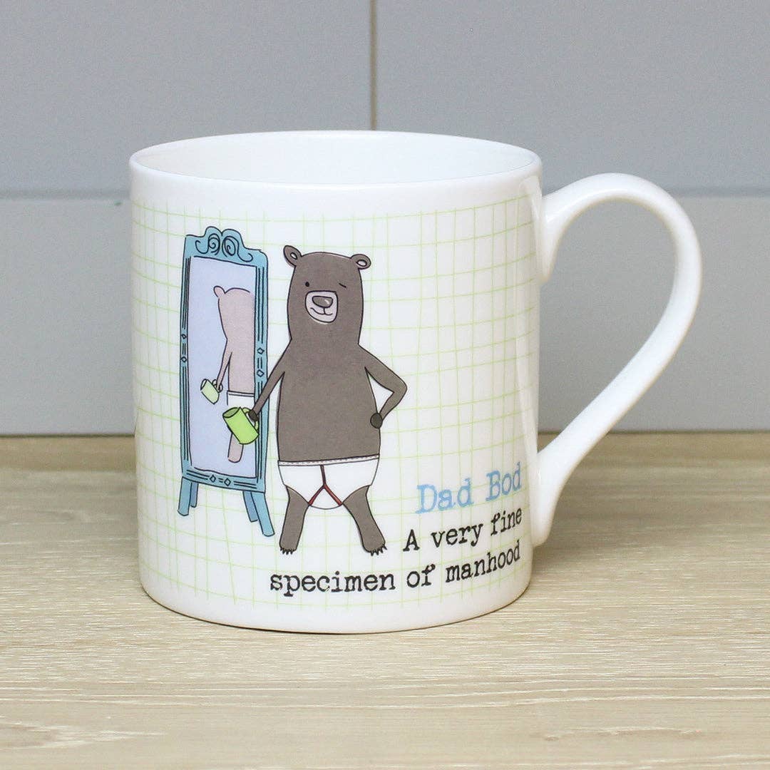 Dad Bod Mug: 350ml (Quite Big)