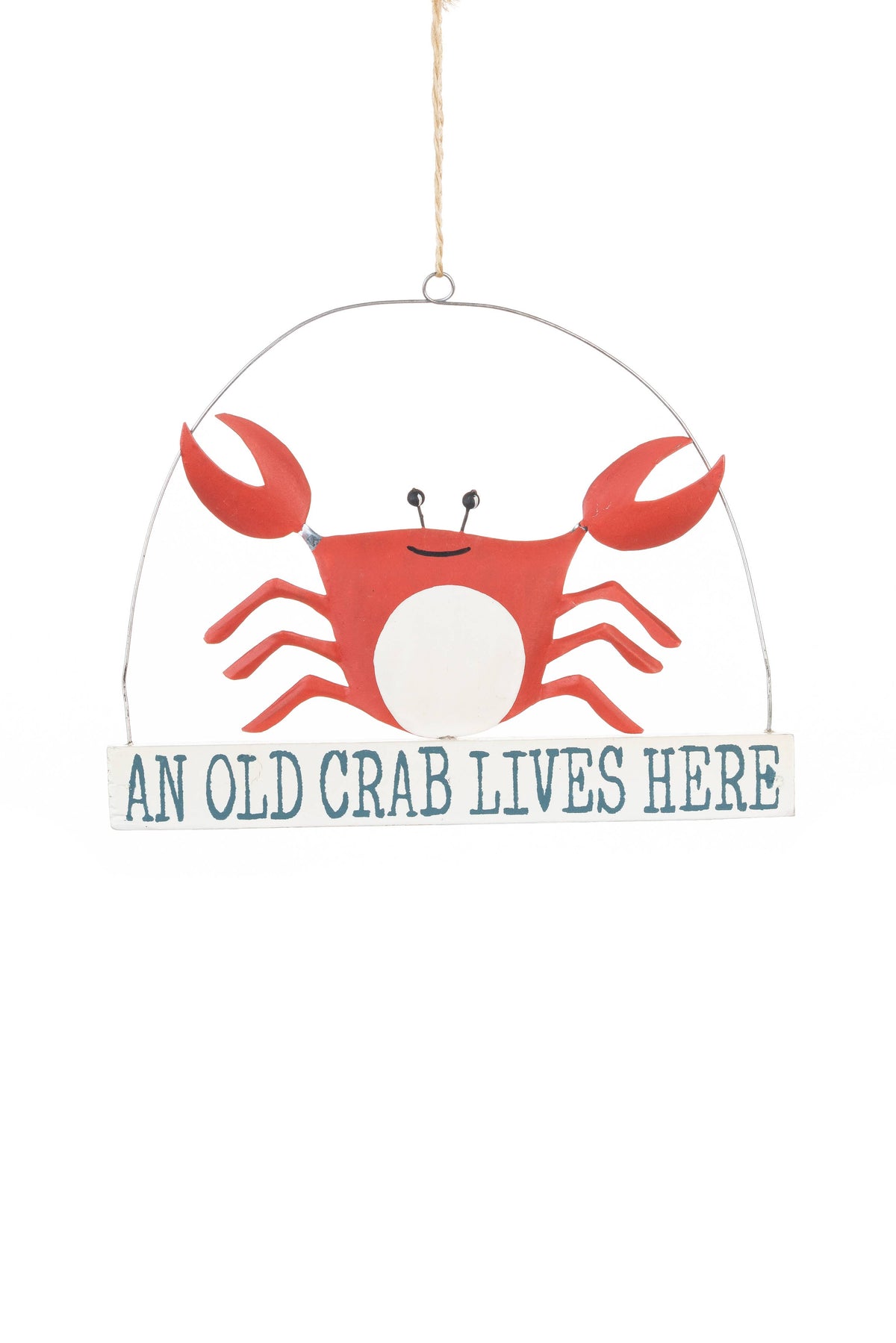 An Old Crab Lives Here