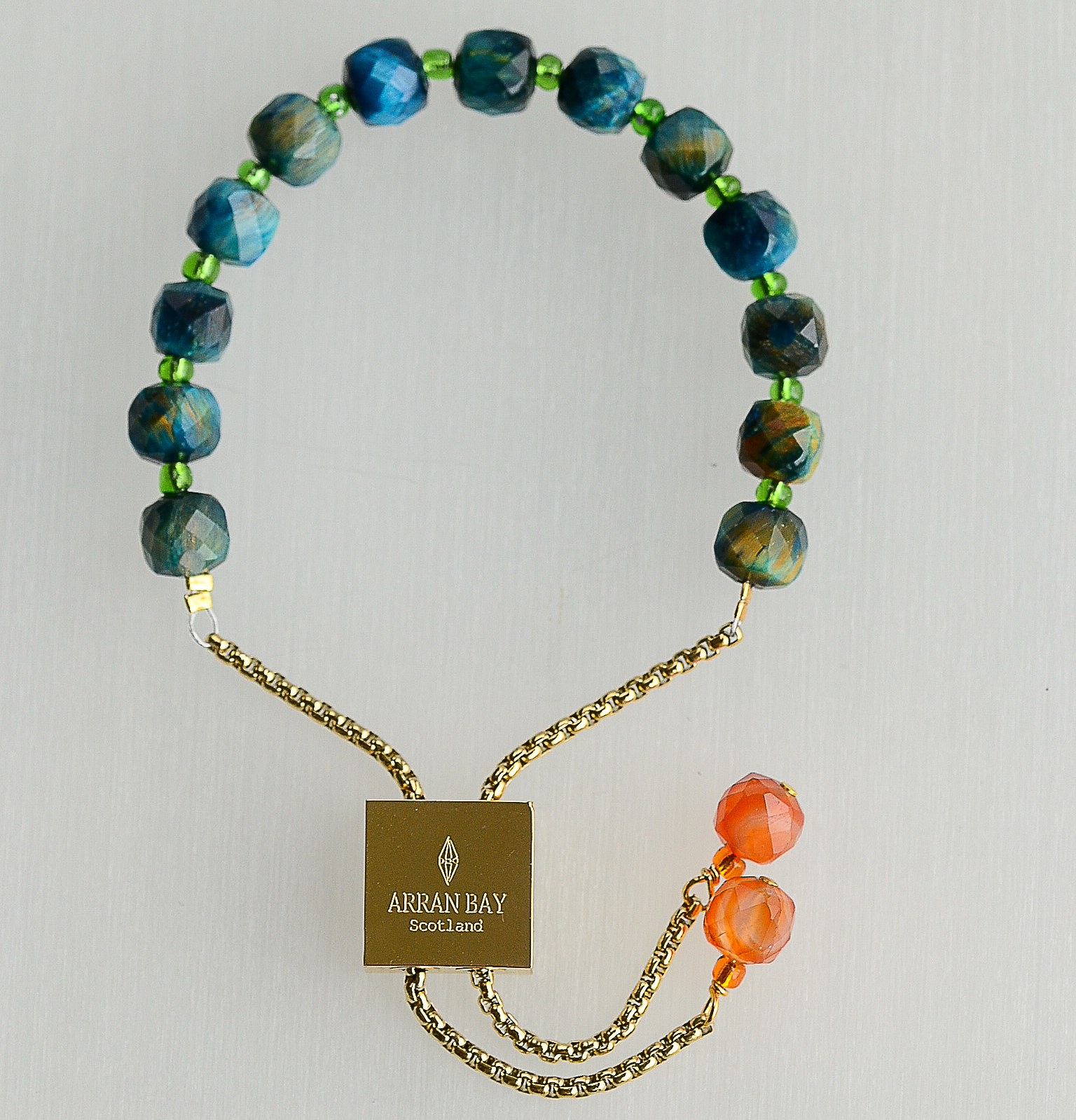 Eden Bracelet: Teal - Jewellery - Scotland