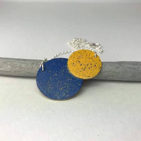 El Medano Double Dot Necklace - The Nancy Smillie Shop - Art, Jewellery & Designer Gifts Glasgow