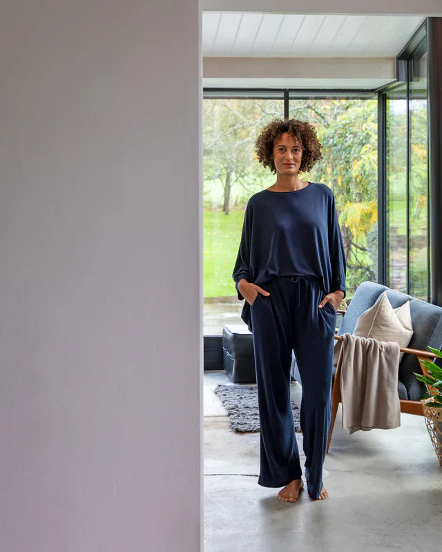 Erin Top Navy - Clothing - Scotland