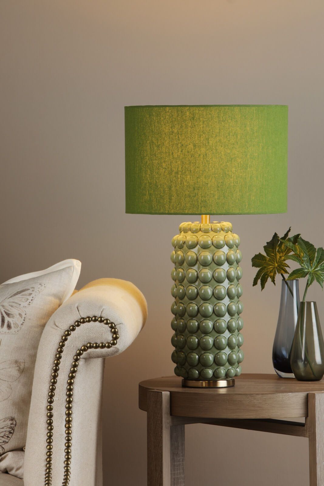Etzel Green Lamp - The Nancy Smillie Shop - Art, Jewellery & Designer Gifts Glasgow