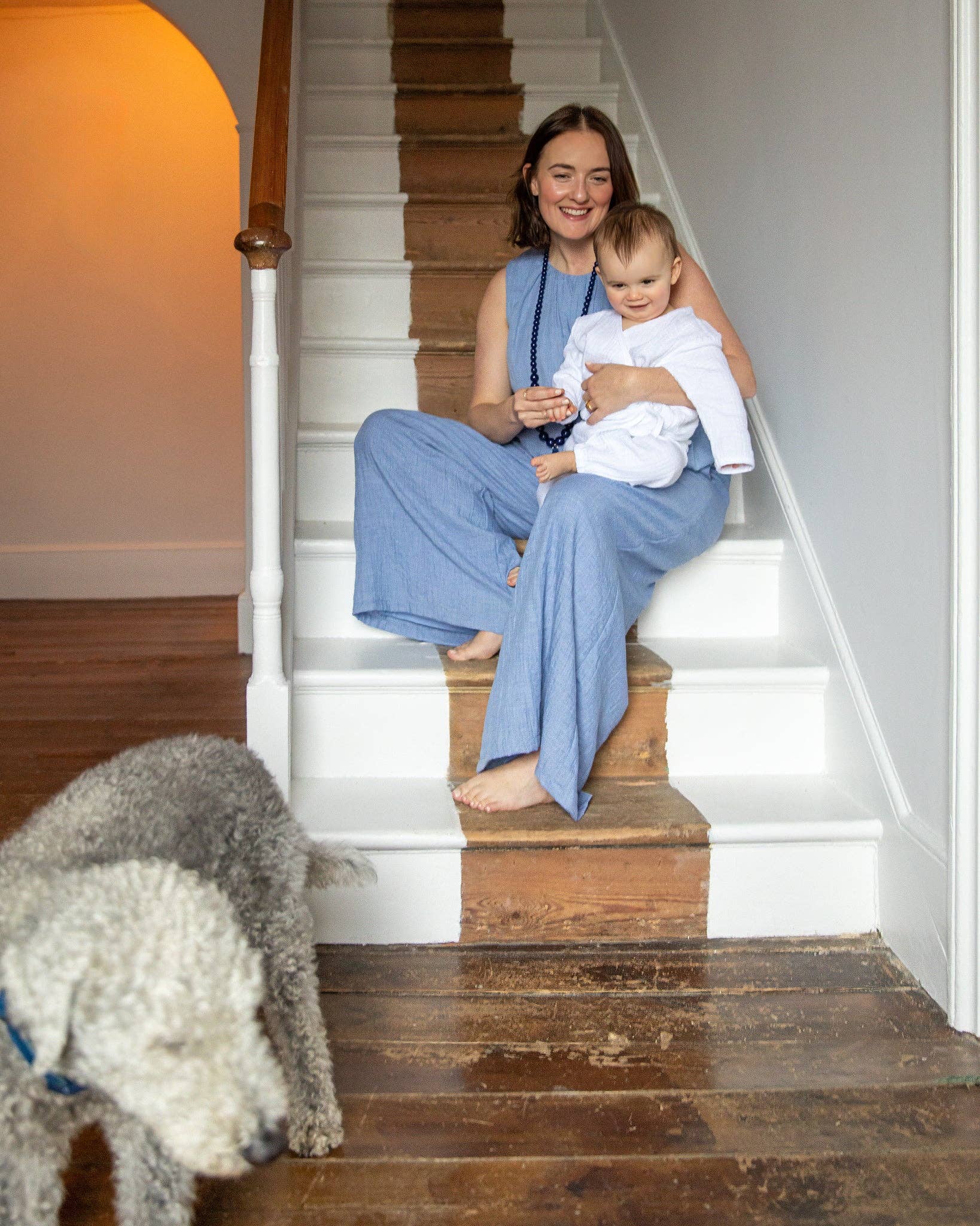 Adele Trouser | Sky Blue