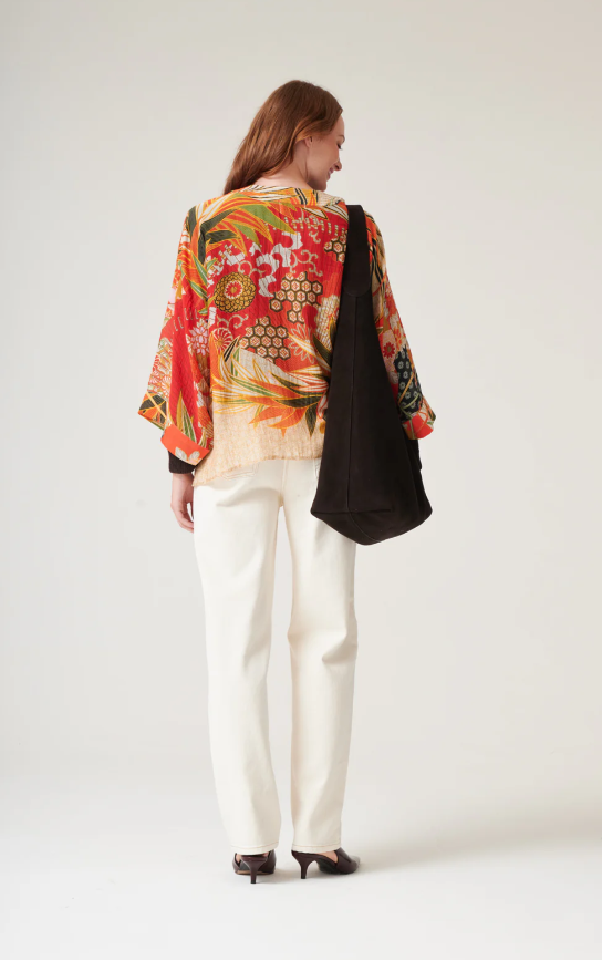 Fans Scarlet Kimono - Clothing - Scotland